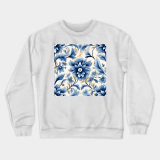 Italian Majolica Tile 13 Crewneck Sweatshirt